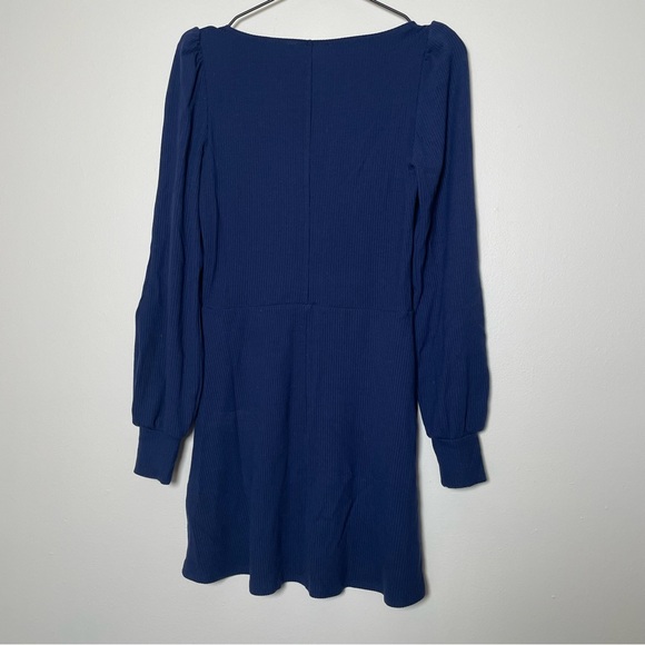 Reformation Linah Dress in Navy Size Medium - Picture 9 of 11